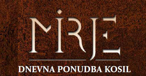 Dnevna ponudba v restavraciji Mirje